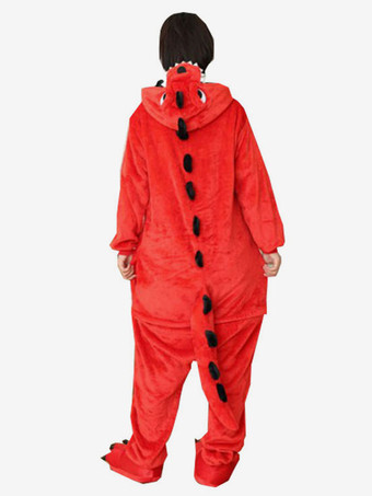 着ぐるみ 子供用 レッド 恐竜 着ぐるみ パジャマ フランネル マルディグラ ジャンプスーツ 仮装 余興 コスプレ衣装 ハロウィン イベント 着たままトイレができる コスチューム コスチューム