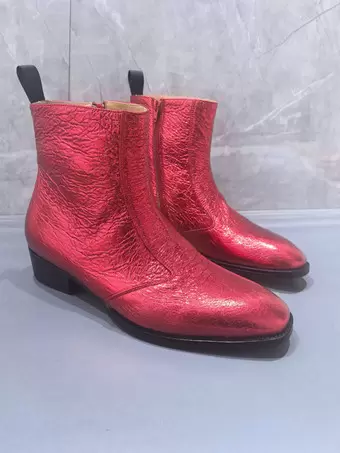 Botas de hombre botas Chelsea botas de fiesta cortas hasta el