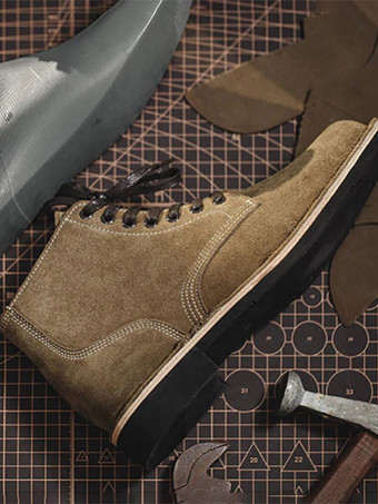 メンズ マティン ワーク ミドルカット エスケープ ダースト コンバットブーツ