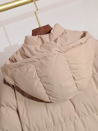 オーバーサイズ オーバーコート フード付き リブカフス 認定レディース アウター