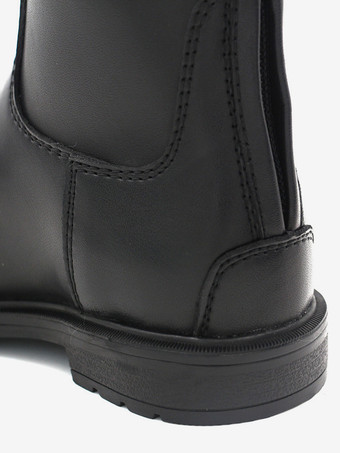 メンズニーハイブーツ 牛革 シック ブラック ナイトブーツ