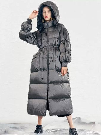 グレイレディース ダウンジャケット シック ダックダウン