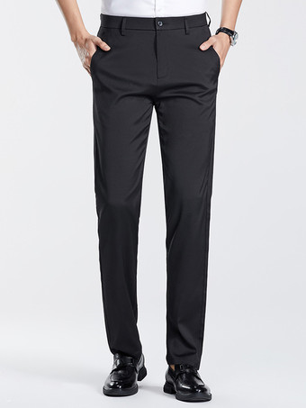 メンズカジュアルパンツ スリムフィット ストレート 春夏 メンズズボン