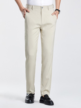 メンズカジュアルパンツ スリムフィット ストレート 春夏 メンズズボン