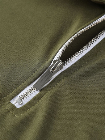 メンズ ポロシャツ ターンダウンカラー 半袖 ジッパー レギュラーフィット Tシャツ