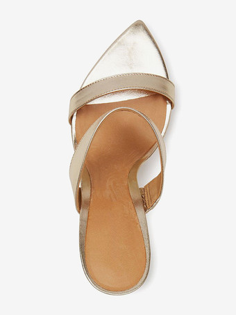 Damen Sandalen mit Keilabsatz und offener Zehenpartie Rose