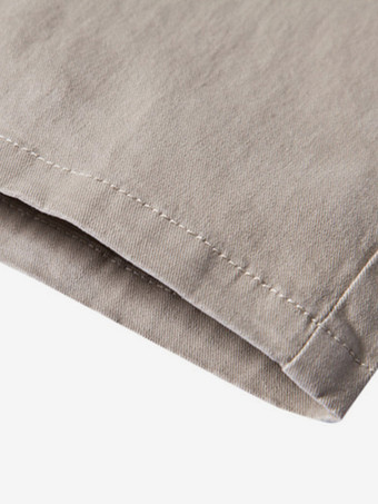 メンズ ズボン カジュアル ナチュラル ウエスト ストレート メンズ パンツ ポケット付き