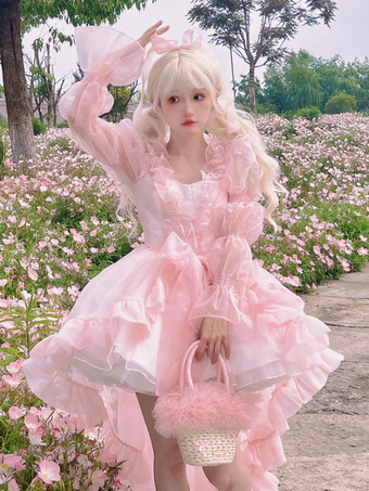 スウィートロリータドレスOP ノースリーブ スウィート姫ロリータドレス