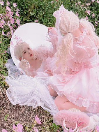 スウィートロリータドレスOP ノースリーブ スウィート姫ロリータドレス