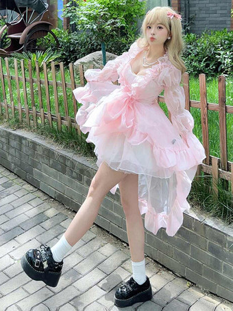 スウィートロリータドレスOP ノースリーブ スウィート姫ロリータドレス