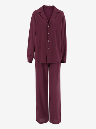 レディース向けツーピースコーデセット 長袖シャツとワイドレッグパンツ 春カジュアルコーデ 2025