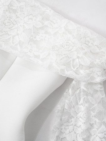 オフショルダーミニドレス、レース付き、長袖、Aライン、誕生日パーティードレス、女性用 2025