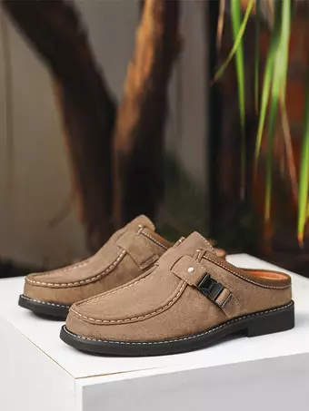 sachin and babi light blue dress Mens Dress Shoes Fashion Pointed Toe Men's Business Casual Shoes Green  Khaki Leather Oxfords Shoes Zapatos De Hombre main image 0