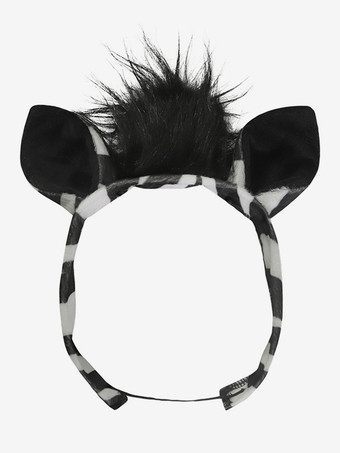 子供用ゼブラ着ぐるみパジャマワンジー動物プリントコスチューム