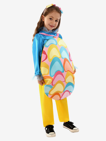 子供用イースターエッグコスチューム ライトスカイブルーコスチュームセット