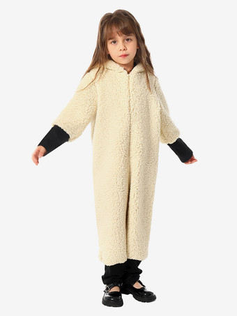 子供用羊着ぐるみワンジーパジャマ動物ポリエステルジャンプスーツ