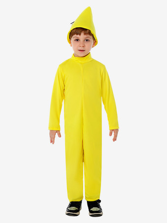 子供用イエロージャンプスーツ ハロウィン カーニバル コスチューム