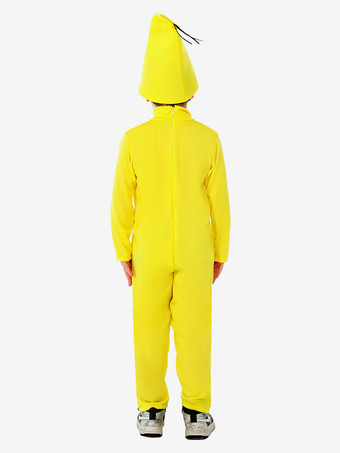 子供用イエロージャンプスーツ ハロウィン カーニバル コスチューム