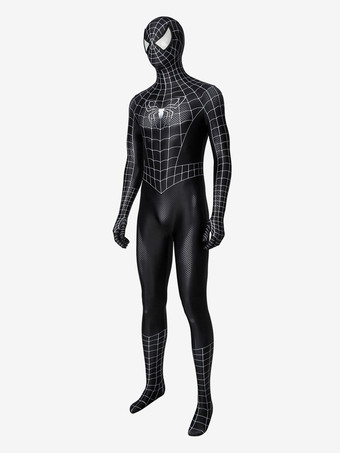 スパイダーマン3 ヴェノム カーニバル ハロウィン コスプレ衣装 キャットスーツ