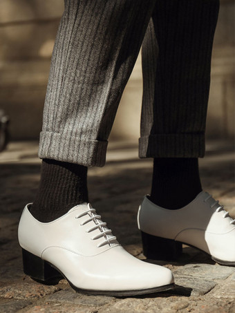 男性用ドレスシューズ 高品質のラウンドトゥレザークラシックドレスシューズ