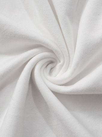 フレアスリーブ クロップトップ クルーネック 春 ベーシック Tシャツ レディース 2025