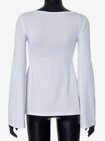 蝶結びブラウス スクエアネック 長袖 無地 春 トップス レディース 2026