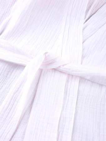 ツーピースコーデセット 長袖ベルト付きトップスとショートパンツのパジャマセット（レディース 2025）