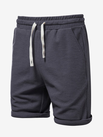 メンズ ショーツ ドローストリングウエスト 夏 ストリートウェア ショーツ