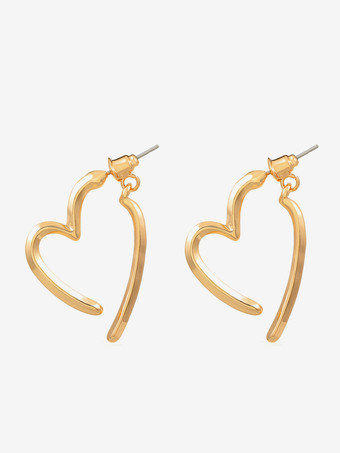 女性のためのハート型イヤリング 2025