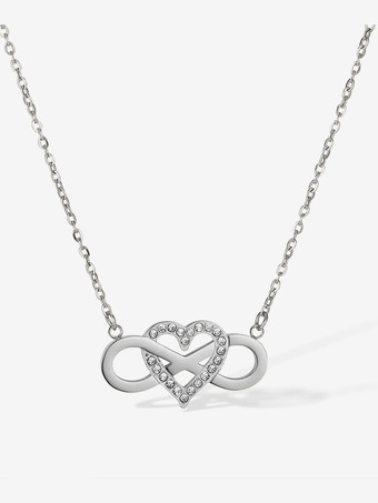 ハート型の繊細な女性用ネックレス 2025