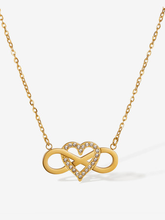 ハート型の繊細な女性用ネックレス 2025