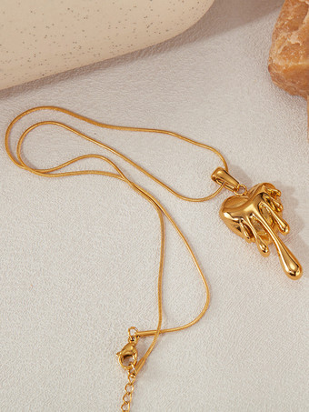 女性のための溶けるハートネックレス 2025