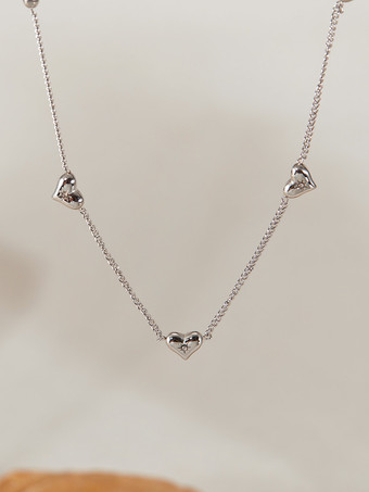 女性のためのハート型ネックレス 2025