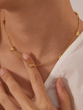 女性のためのハート型ネックレス 2025