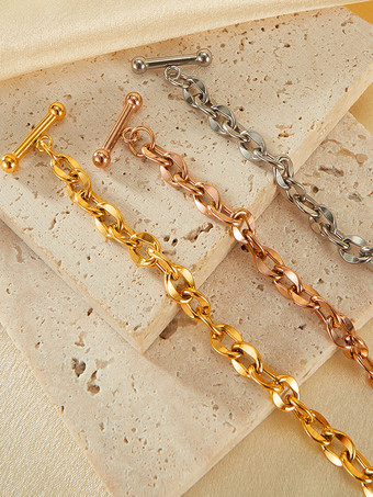 女性用ダブルハートチャームブレスレット 2025