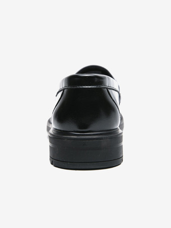 メンズ ペニーローファー プラットフォーム レザーシューズ コンフォート ビジネス ドレス フォーマルシューズ ローファーシューズ