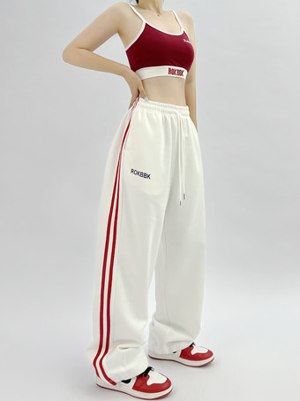 ジャズダンスコスチューム レディース ポリエステル トップパンツ ダンスウェアセット