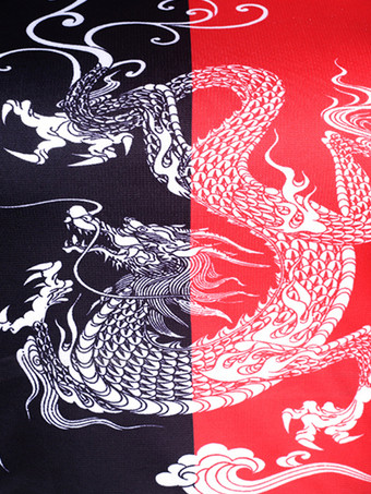 ダンスコスチューム レディース ジャズ ドラゴンプリント ダンスウェアセット