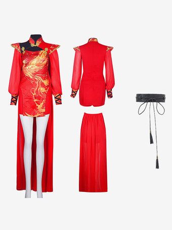 ダンス衣装 レディース ジャズダンス 中国風 ダンスウェア セット