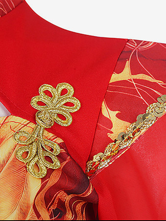 ダンス衣装 レディース ジャズダンス 中国風 ダンスウェア セット