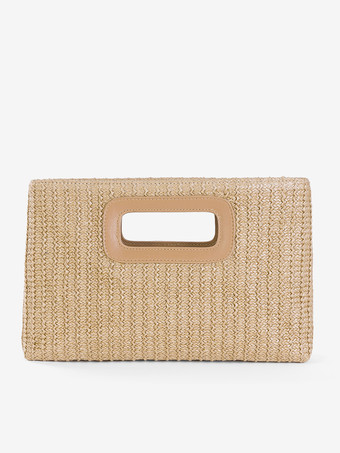 取り外し可能なチェーン付きクロスボディバッグ バケーションストロークラッチバッグ レディース 2025