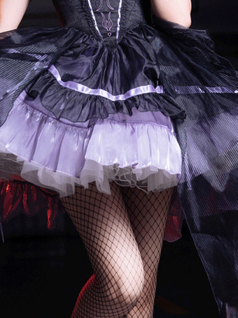   ゴシック ロリータ ドレス フリル リボン カラーブロック ブラック ビタースイート JSK