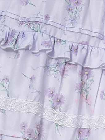 スイートロリータドレスポリエステル半袖ドレスロリータドレスOP