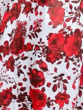 エレガントな花柄ロングスカート ヴィンテージ Aラインスカート レディース 2026