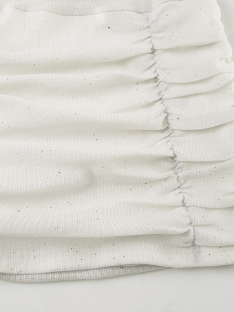 Bodycon Mini Dress Off-shoulder Long Sleeve Glitter Ruched Sexy Club Dress For Women 2025