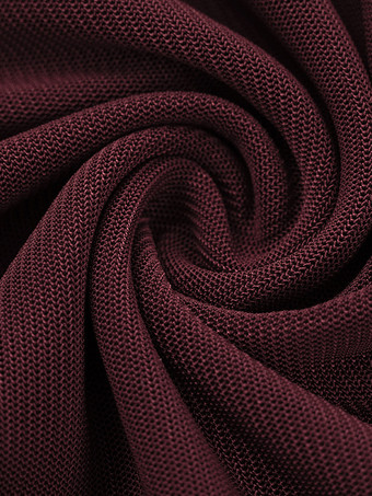 バーガンディ チューブトップ アシンメトリー フリル ヘム セクシー クラブウェア レディース 2025