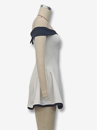 オフショルダーミニドレス 長袖 Aライン セクシー バースデーパーティードレス レディース 2025