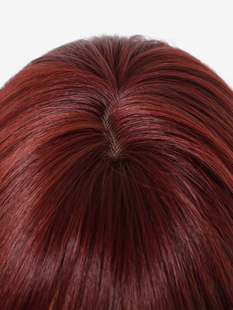 ロングストレートヘア、前髪付き、耐熱ファイバー合成ウィッグ、女性用 2025