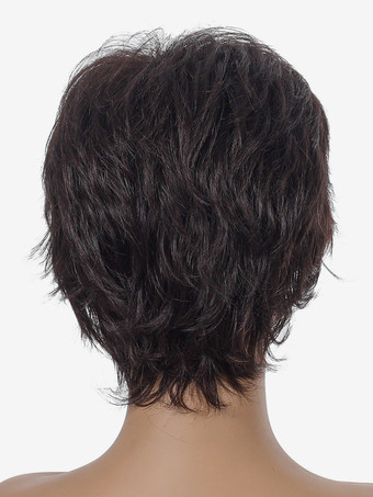 サイドバング付きショートボブ デイリー合成ウィッグ女性用 2025