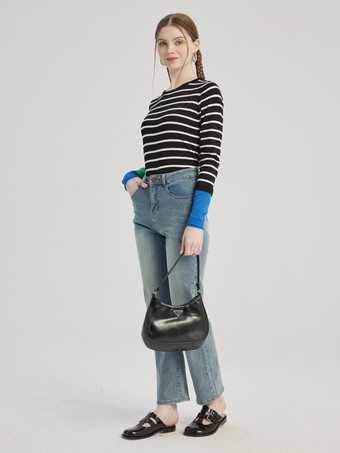 ストレートジーンズ カジュアル クロップドパンツ レディース 2026